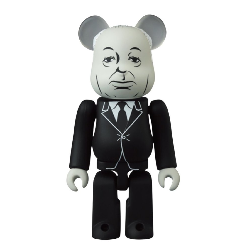 Bearbrick Series 43 Alfred Hitchcock Horror Medicom 100% Figure